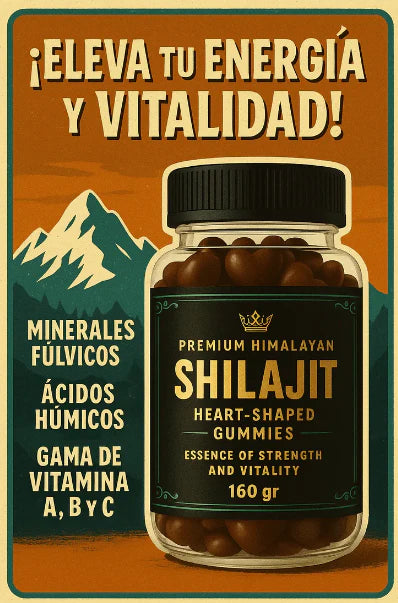 💥 GOMAS SHILAJIT 180g – ¡POTENCIA MÁXIMA EN MEGA OFERTA!