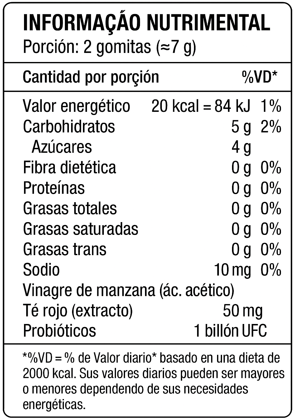 Active Apple Gummies: Gomitas de Vinagre de Manzana Vitflow 160g 🌿🍎 Equilibrio - bienestar diario - tu cuerpo te lo agradecerá 😊