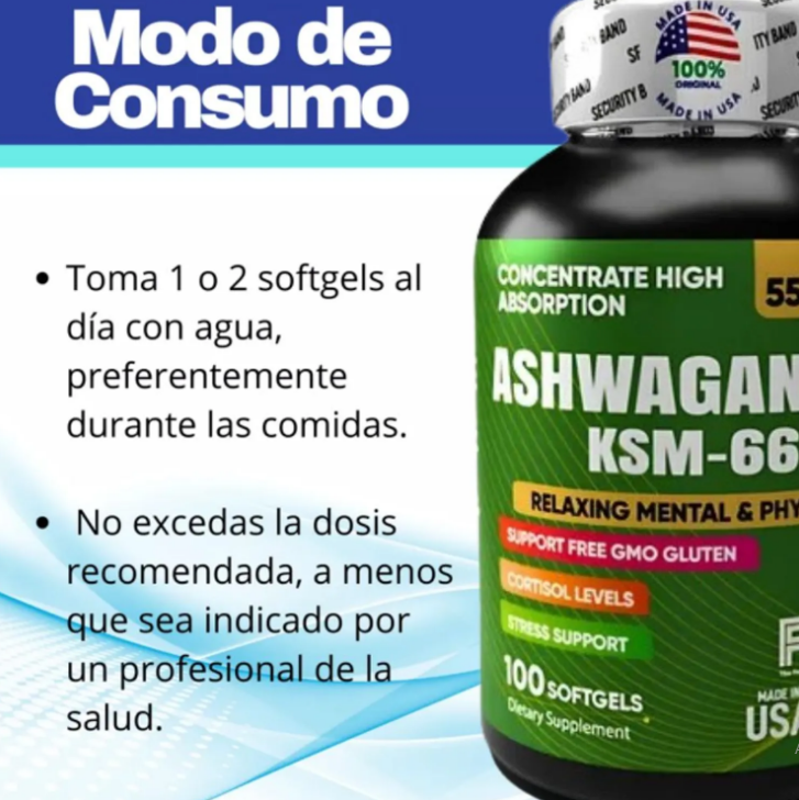 Ashwagandha KSM-66 Original Americana