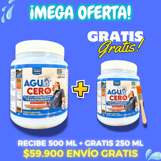 OFERTA : SELLADOR AGUACERO GRAN COMBO+ML GRATIS🥳