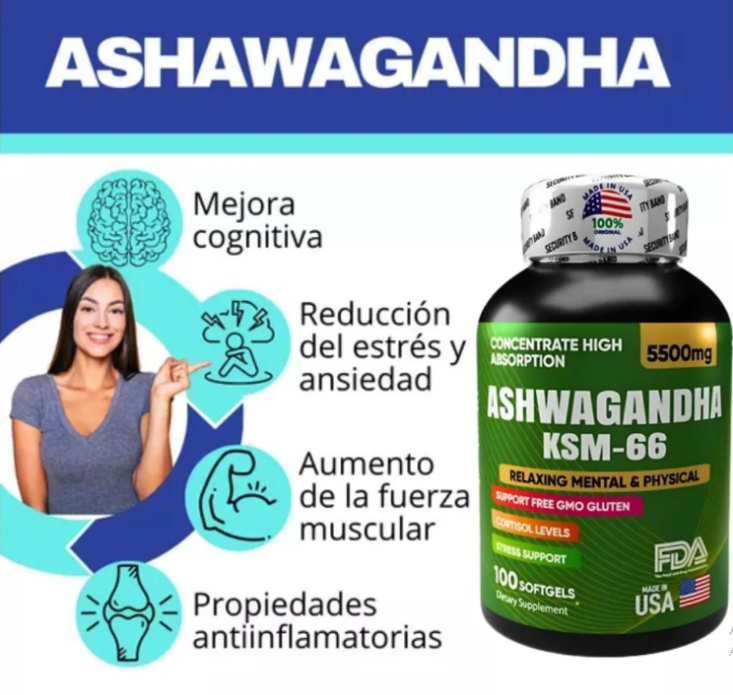Ashwagandha KSM-66 Original Americana