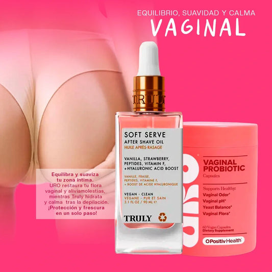 COMBO CUIDADOS ÍNTIMOS - URO  💊 + TRULY SOFT SERVE 🌺 + OTRO BRINDIS SORPRESA 😊 - Tu salud íntima renovada cada día (OFERTA LLEVA 2 Y PAGA 1)